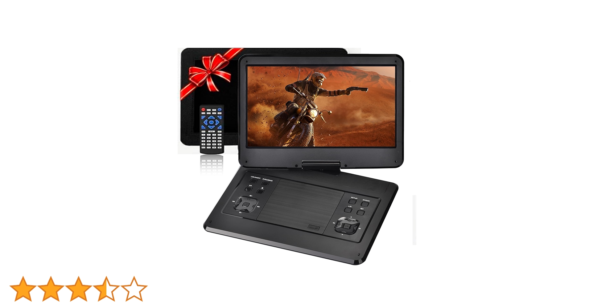 ポータブルDVDプレーヤー ポータブルDVDプレーヤー 9インチ HAK-9TV DVDプレーヤー DVD